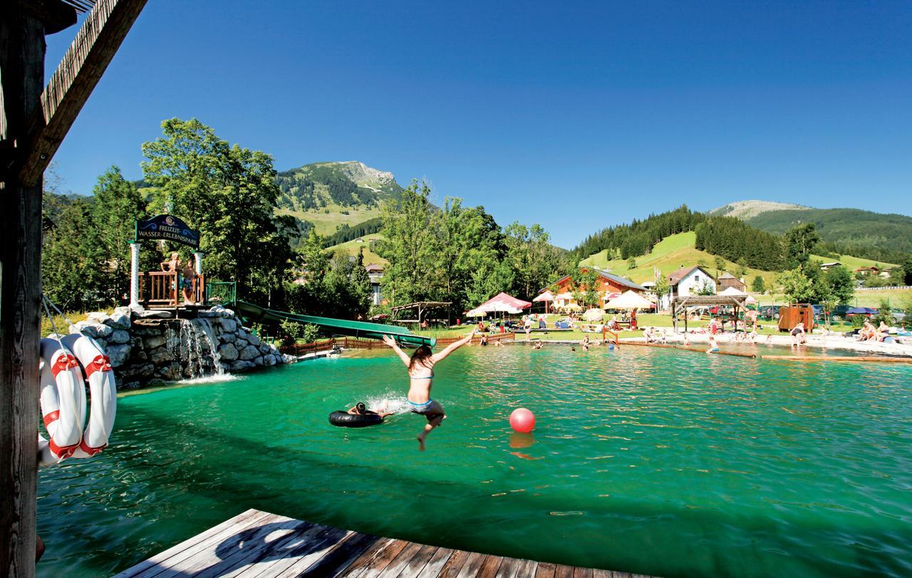 Hotel Kronenhirsch Rußbach am Paß Gschütt Exteriör bild