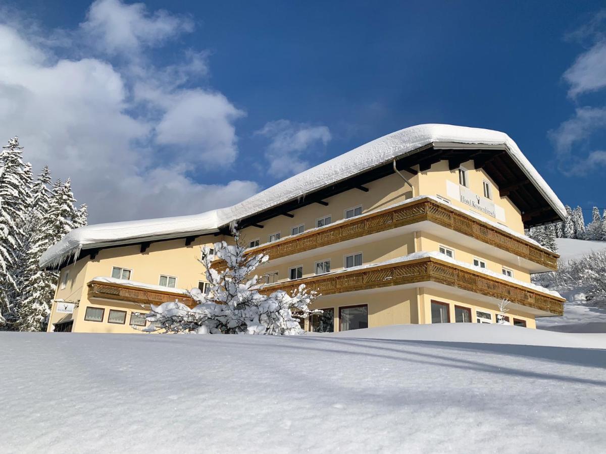 Hotel Kronenhirsch Rußbach am Paß Gschütt Exteriör bild